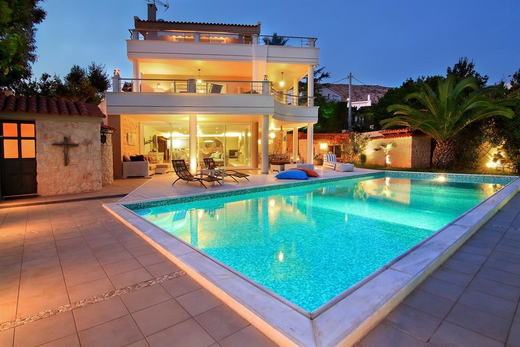 Luxury Villa Sea Melody Palaiá Fókaia Extérieur photo