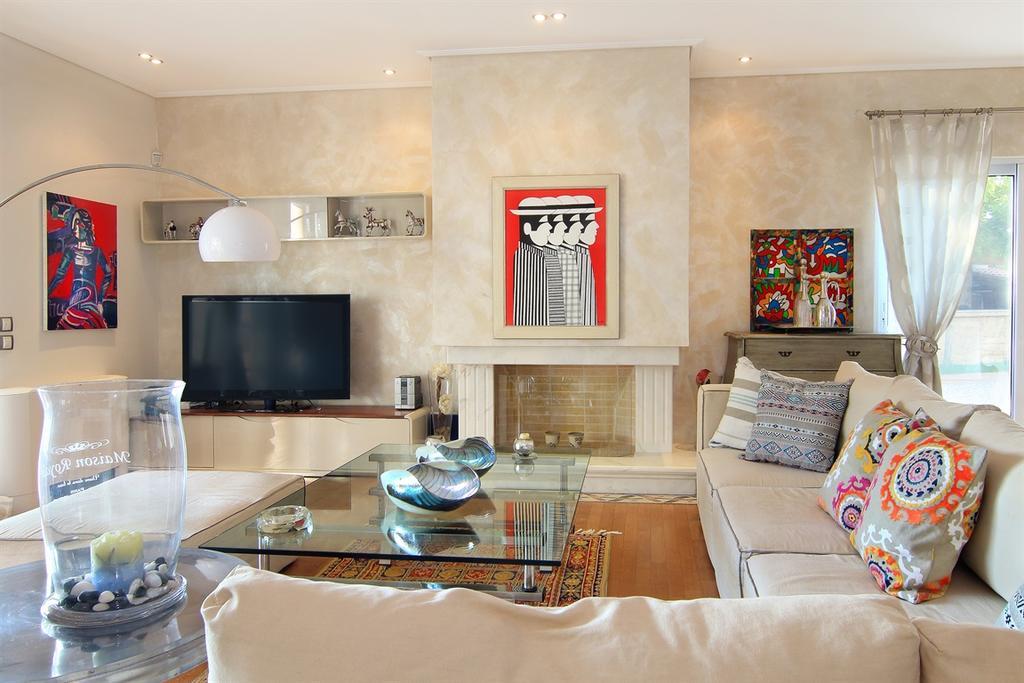 Luxury Villa Sea Melody Palaiá Fókaia Extérieur photo