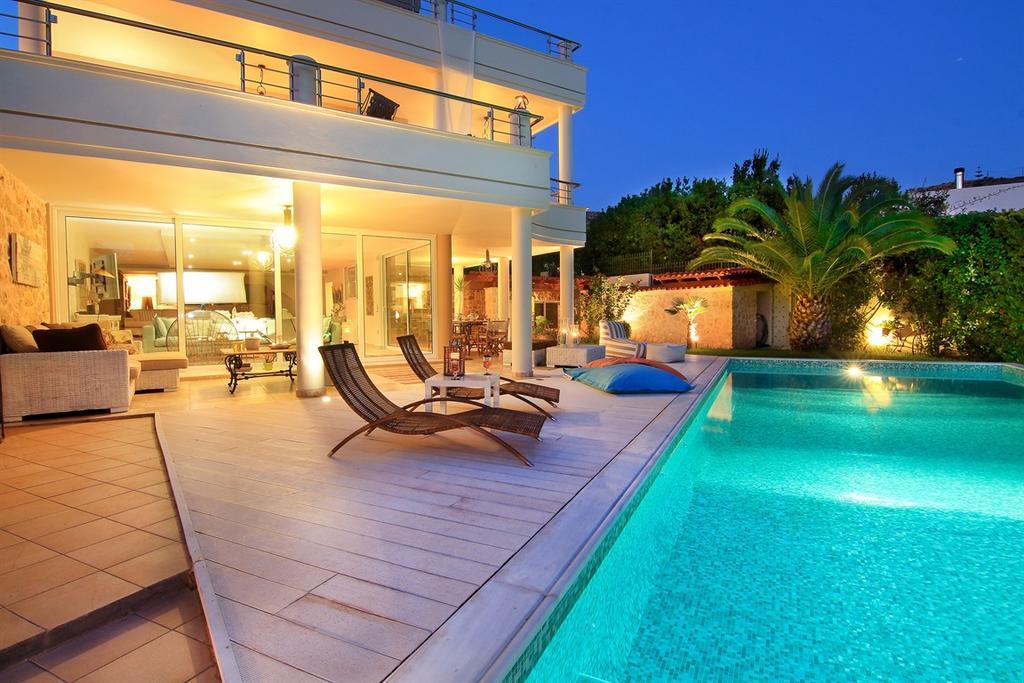 Luxury Villa Sea Melody Palaiá Fókaia Extérieur photo